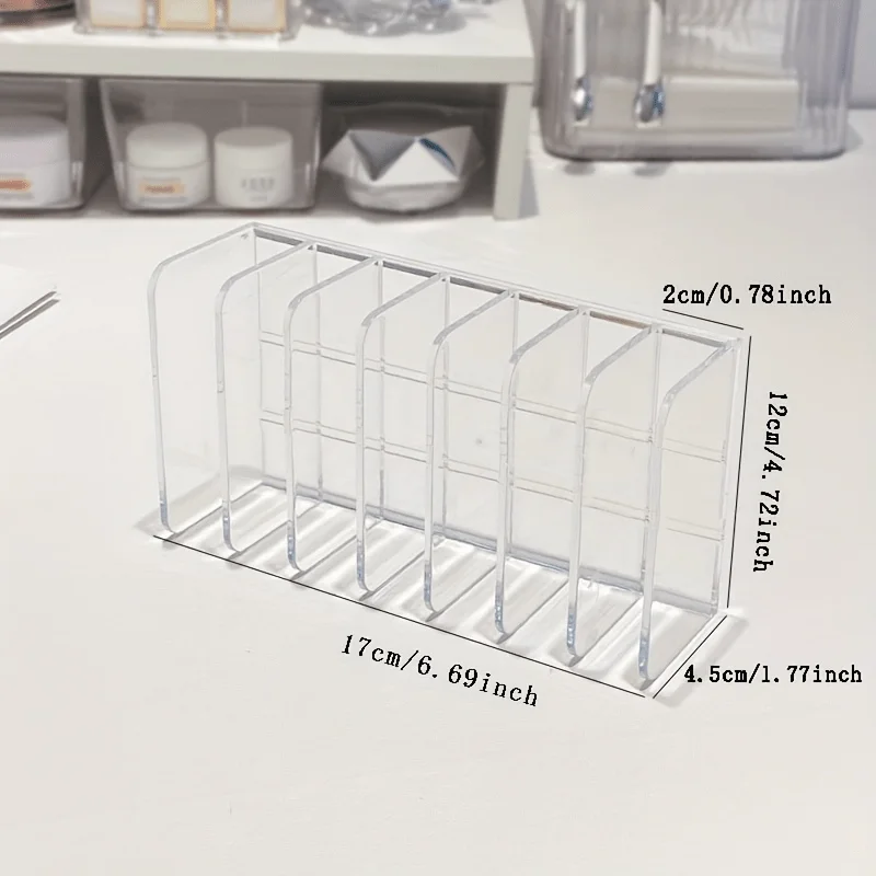 1개입, 투명 플라스틱 소재, 7칸 분리형 화장품 정리 - Home Office Work Table 리뷰 및 가격