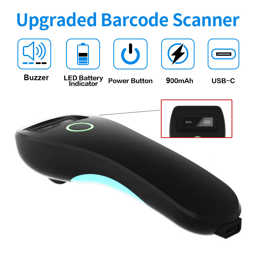 2D 바코드 스캐너 블루투스 2.4G 무선 QR 코드  - Document Scanner Portable 리뷰 및 가격
