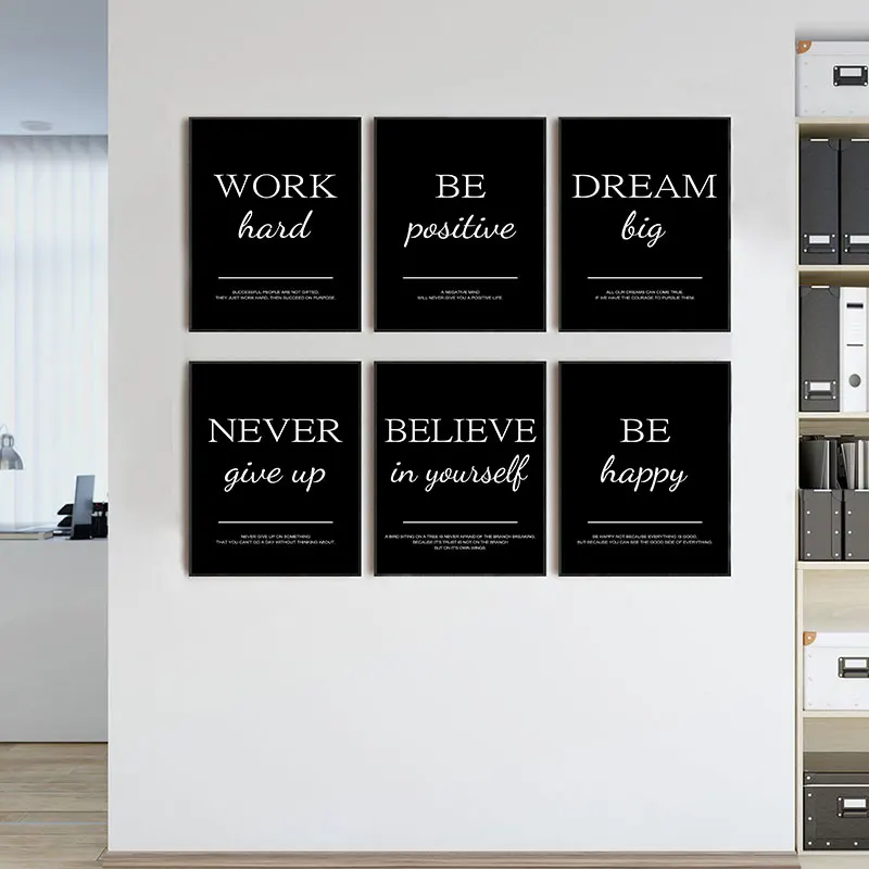 현대 간단한 영감을 주는 명언 다이아몬드 아트 페인팅  - Home Office Room Inspiration 리뷰 및 가격