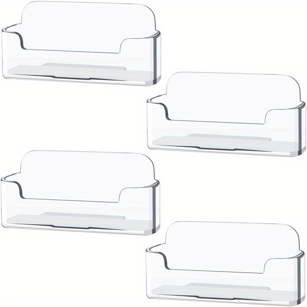 4pcs/8pcs/16pcs 명확한 플라스틱 명함 홀더 - Document Holder Stand 리뷰 및 가격