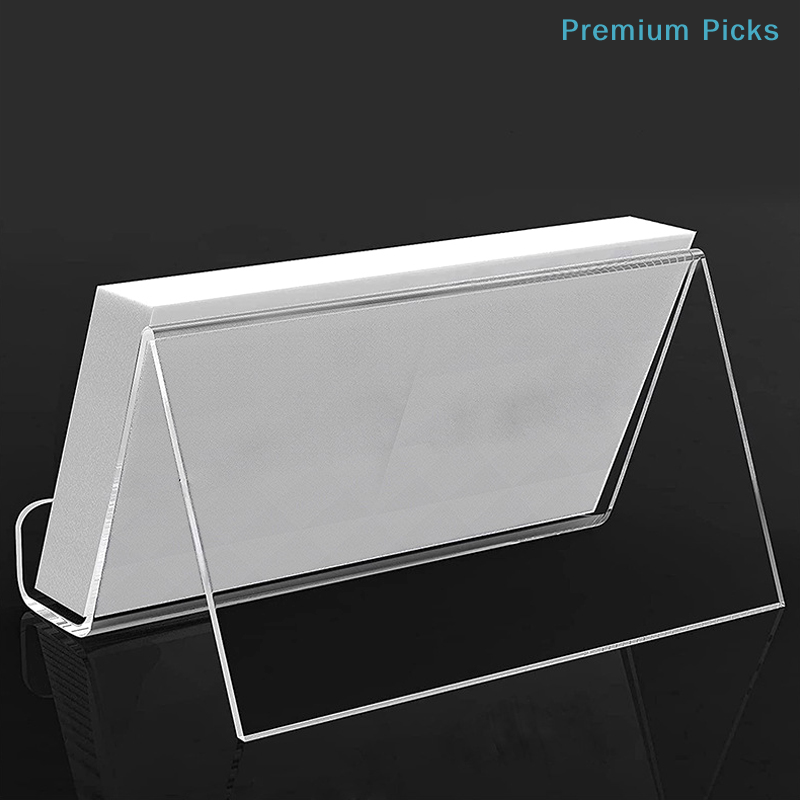 휴대용 투명 아크릴 데스크탑 명함 홀더 테이블 책상 선 - Document Holder Stand 리뷰 및 가격